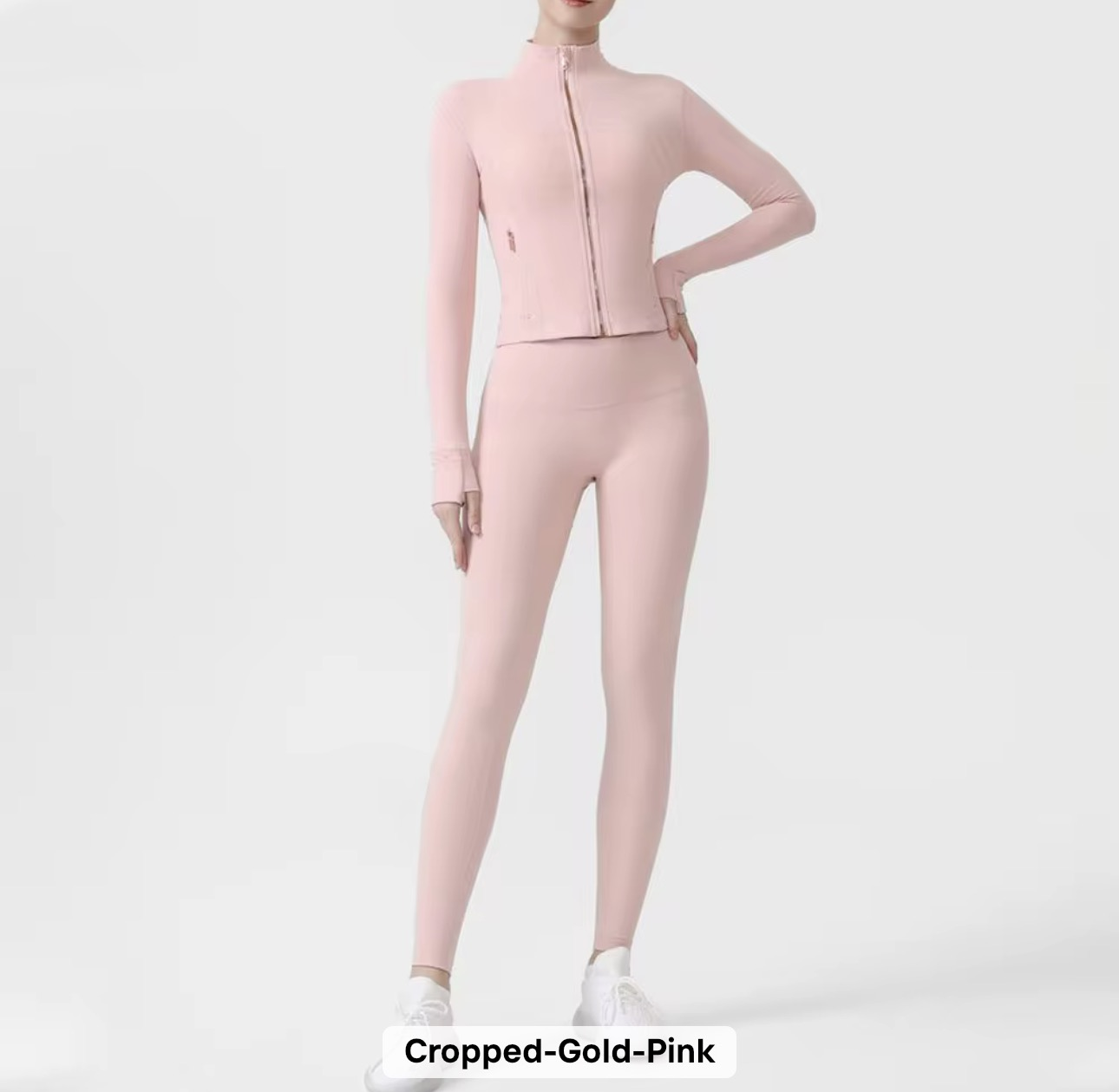 Lululemon Define Cropped Jackets Gold