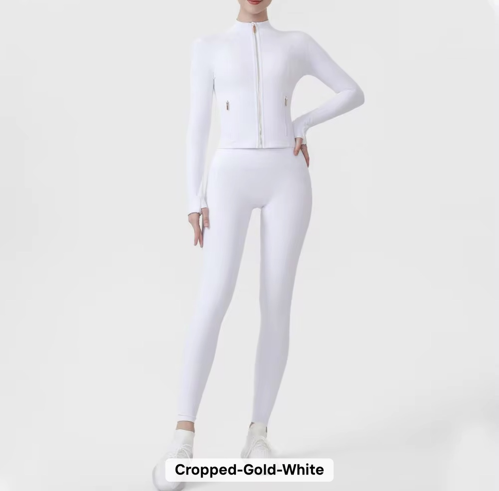 Lululemon Define Chaquetas Cortas Doradas