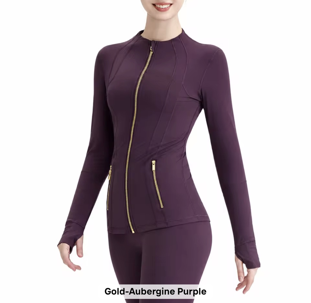 Lululemon Define Jackets Full Length Gold