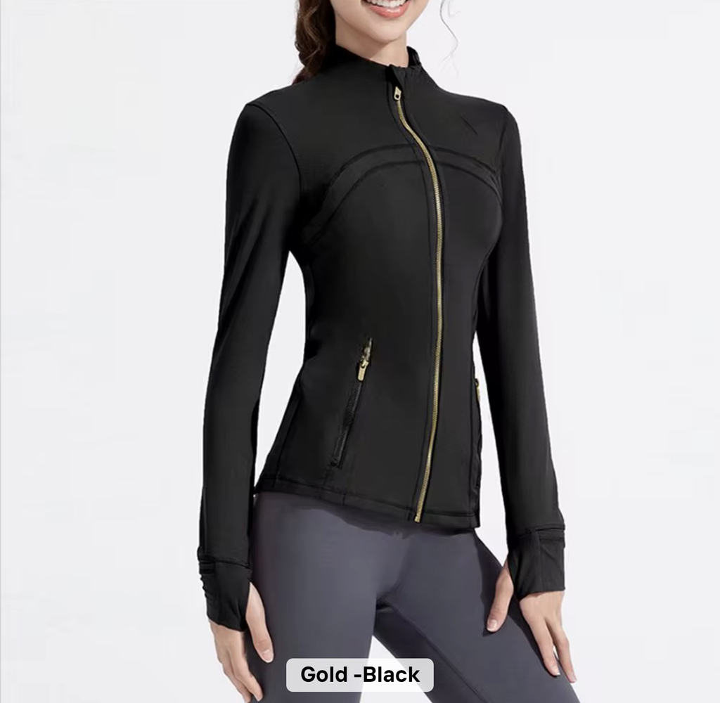 Lululemon Define Jackets Full Length Gold