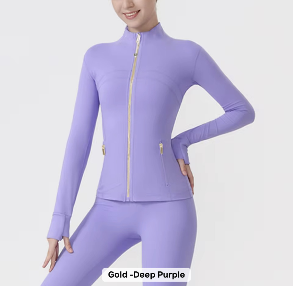 Lululemon Define Jackets Full Length Gold