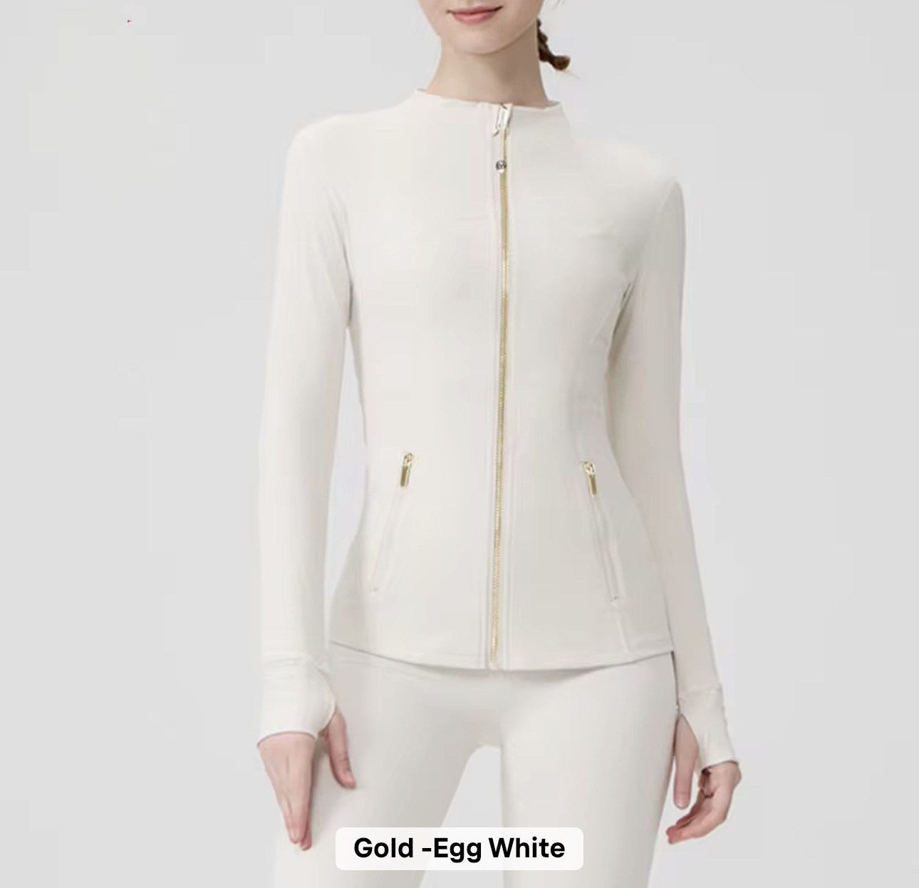 Lululemon Define Jackets Full Length Gold