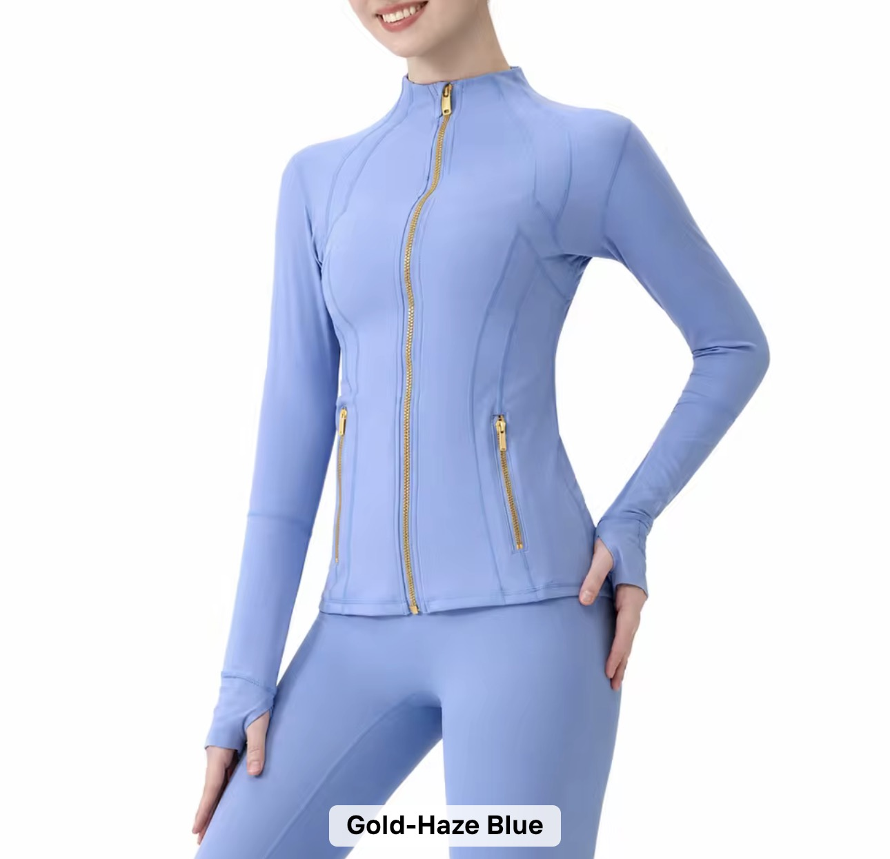 Lululemon Define Jackets Full Length Gold