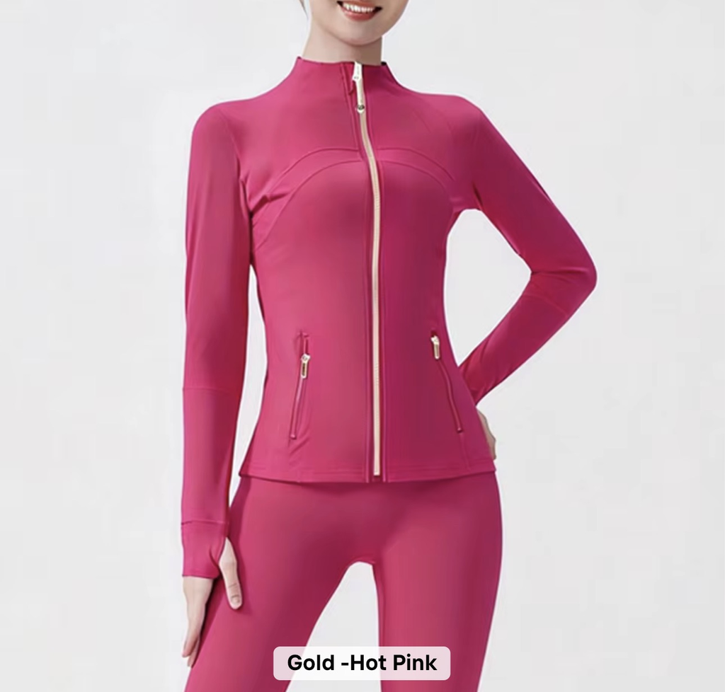Lululemon Define Jackets Full Length Gold