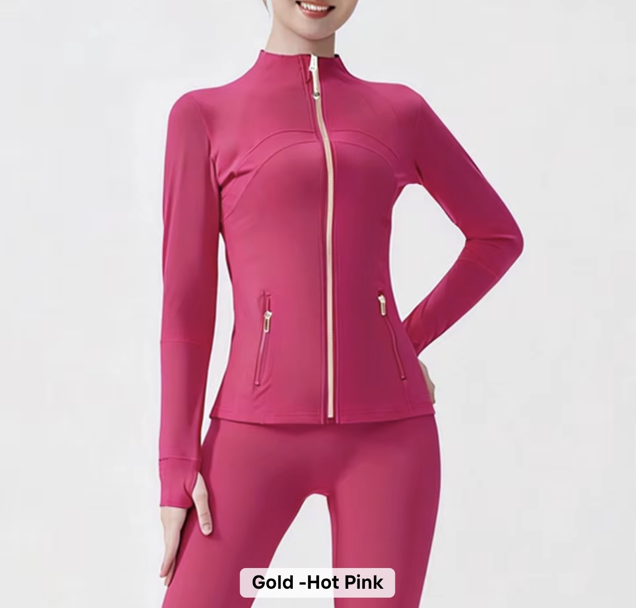 Lululemon Define Jackets Full Length Gold