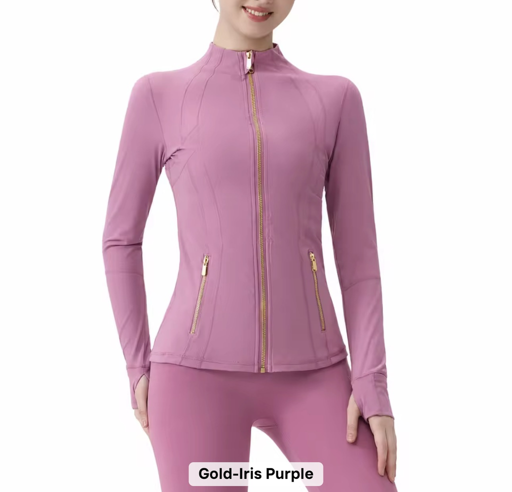 Lululemon Define Jackets Full Length Gold