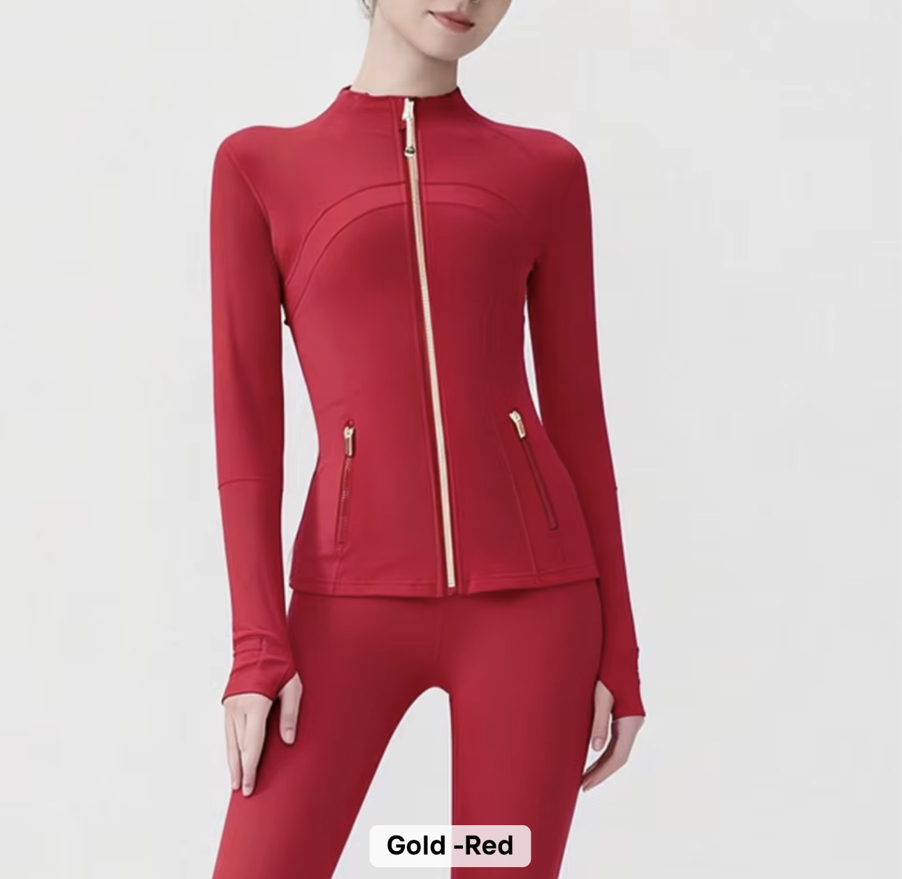Lululemon Define Jackets Full Length Gold