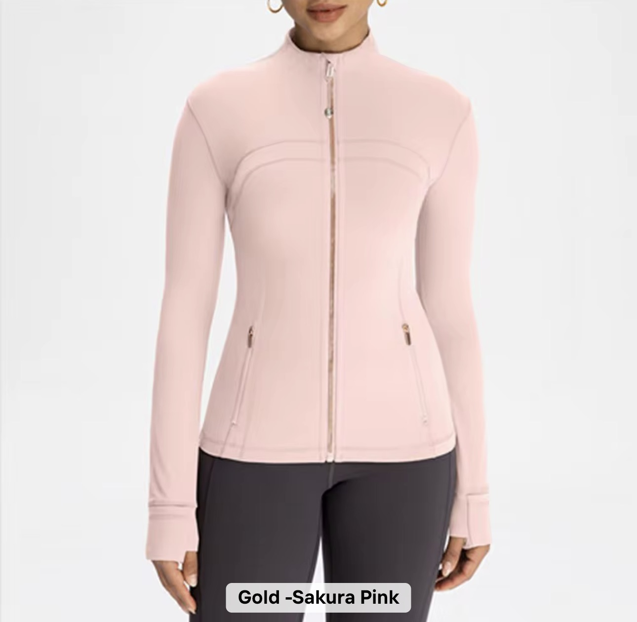 Lululemon Define Jackets Full Length Gold