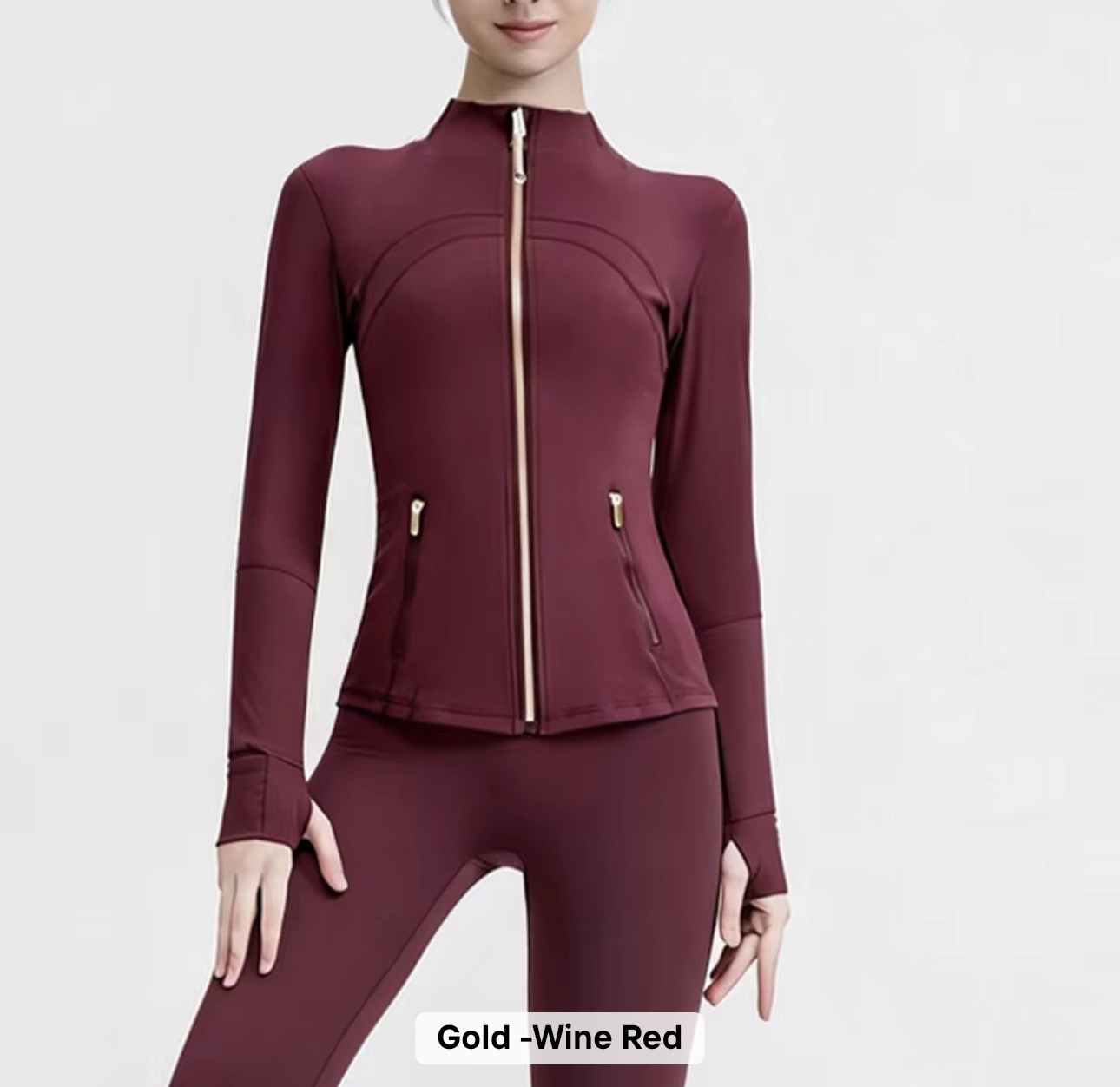 Lululemon Define Jackets Full Length Gold