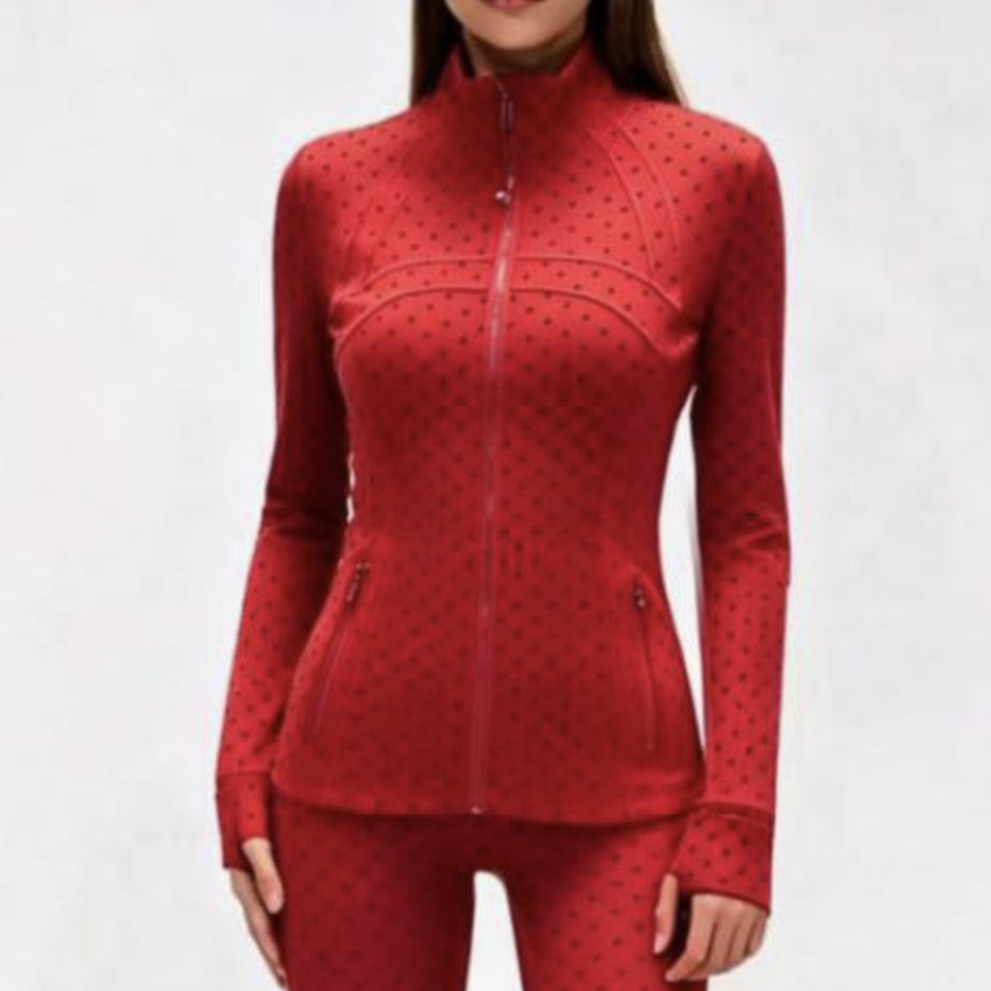 Lululemon Define Polka Dot Jackets
